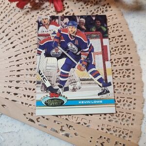 Rookie Trading Card KEVIN LOWE